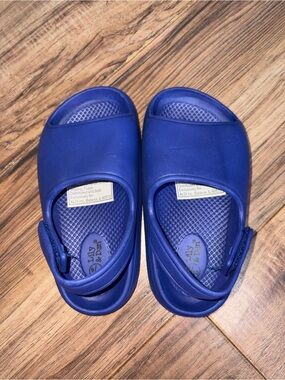 Lily & Dan Royal Blue Slides Unisex Toddler 9/10 NWOT